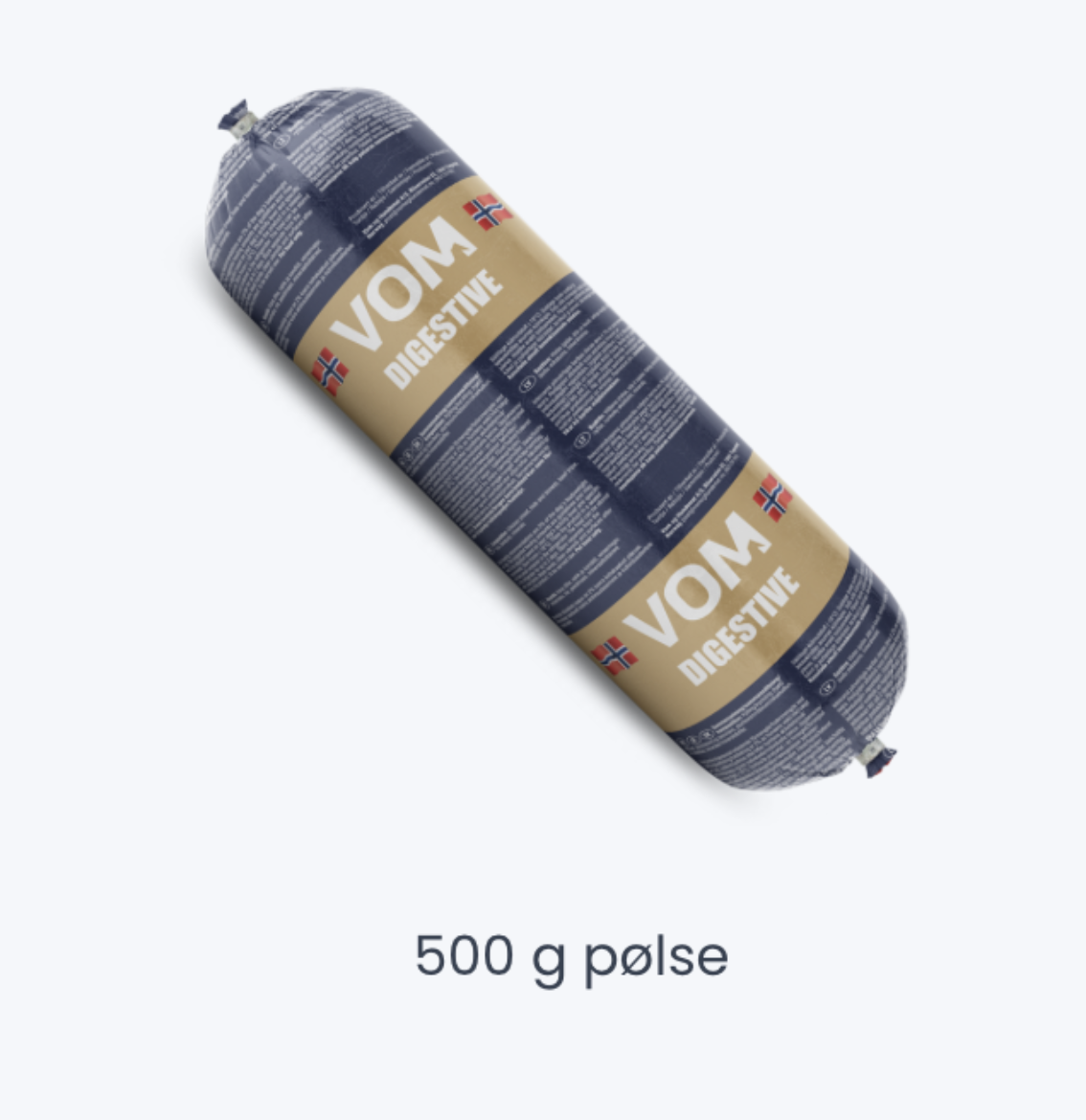 Bilde av Vom og hundemat Digestive 0,5 kg pølser 